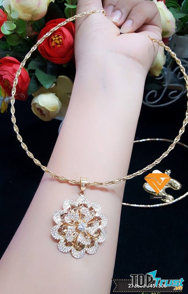 Mẫu kiềng vàng tại tiệm vàng Trọng Nghĩa