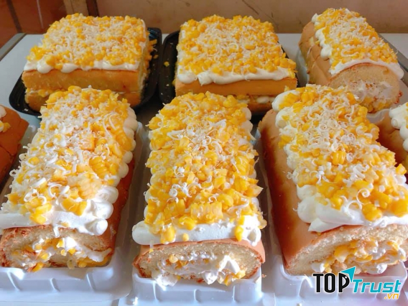 Nguyên liệu chế biến bánh kem bắp của Tiệm Yêu Bánh được tuyển chọn kỹ lưỡng, tuyệt đối không sử dụng chất bảo quản