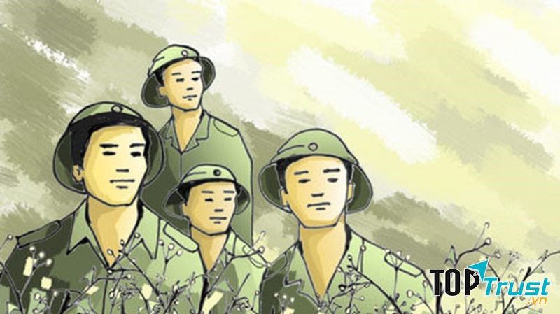 Đất nước mênh mông nắng cháy Mai Nguyễn mặc áo lính, khoác ba-lô