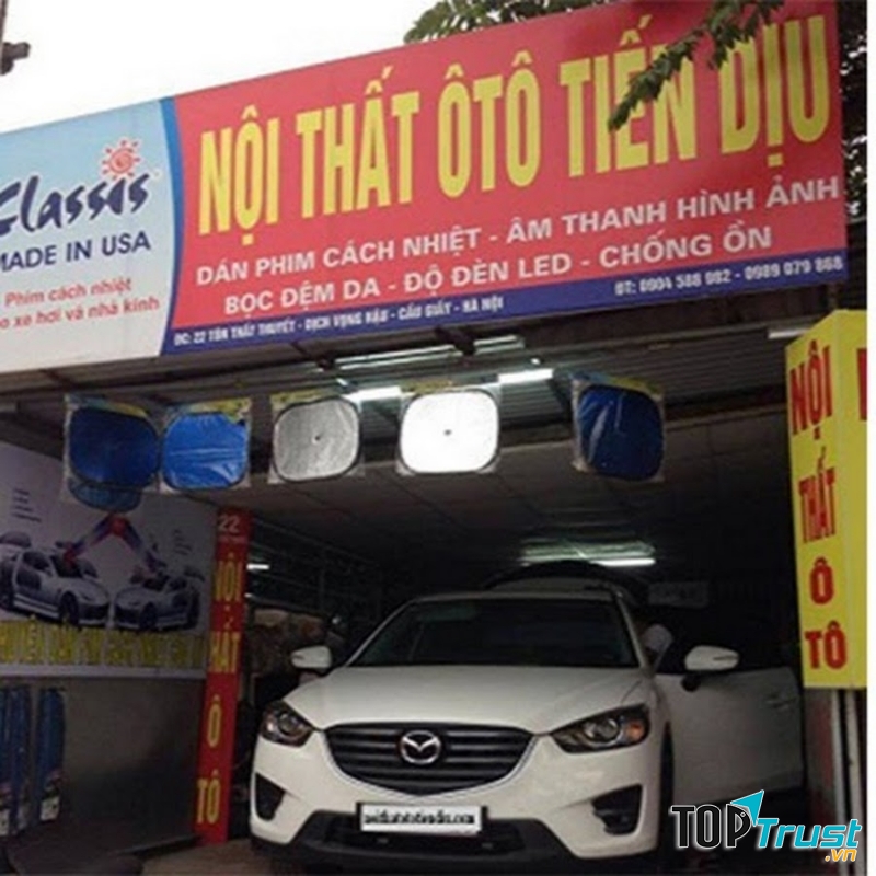 Xưởng nội thất ô tô Tiến Dịu.