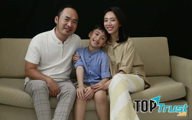 Gia đình nhỏ của Tiến Luật - Thu Trang