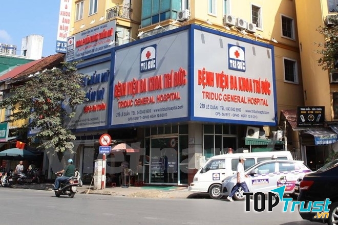 Bệnh viện Đa Khoa Trí Đức nơi bác sĩ Thu Hương công tác