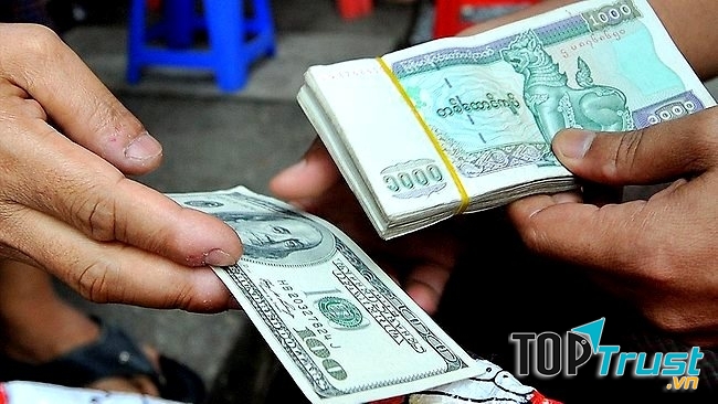 Myanmar sử dụng đồng tiền địa phương là Kyat