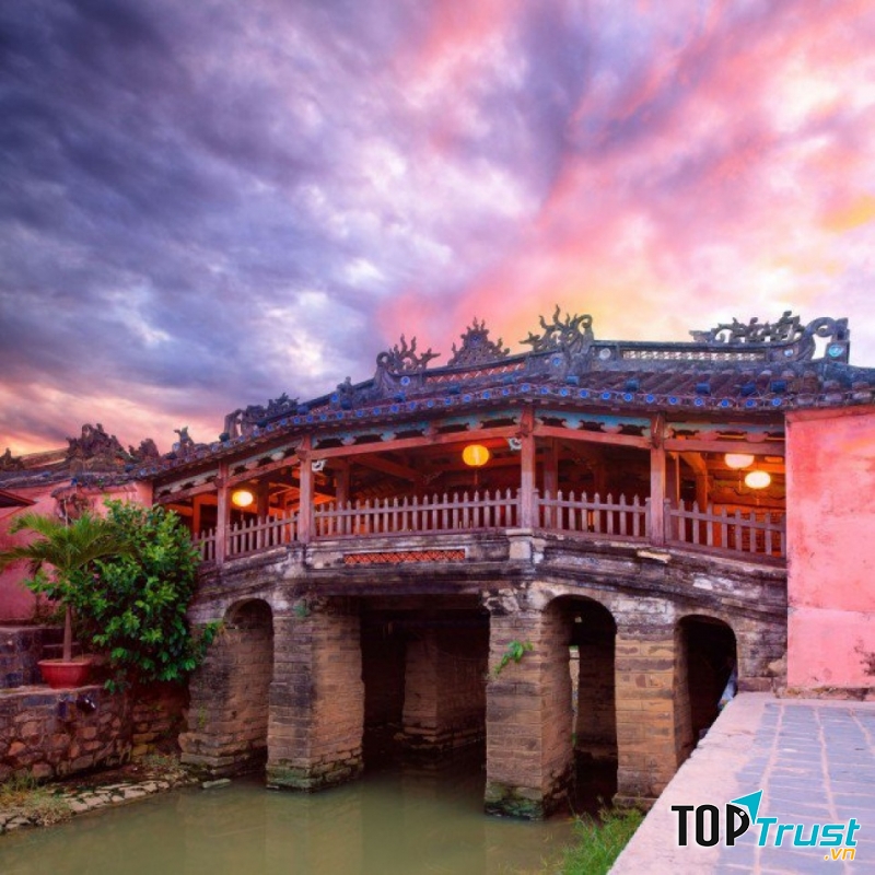 Chùa Cầu – biểu tượng chùa miếu ở Hội An.