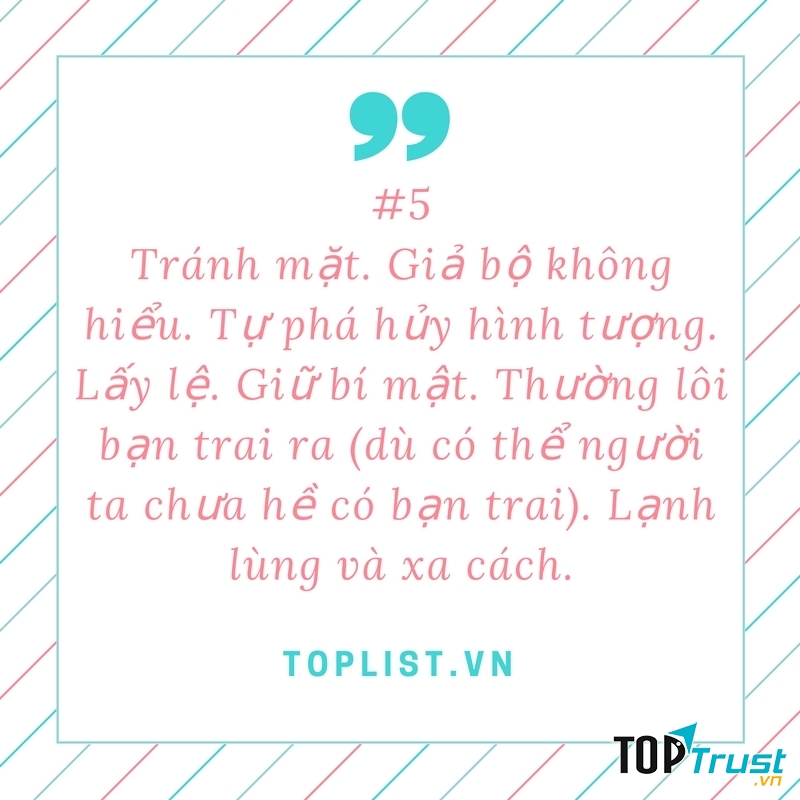 Tìm mọi cách để xa lánh bạn