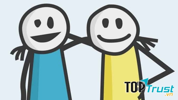 Việc học qua lại giữa những người bạn sẽ mau chóng tiến bộ và ít áp lực hơn