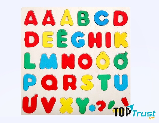 Tìm và nối chữ cái có trong từ tương ứng