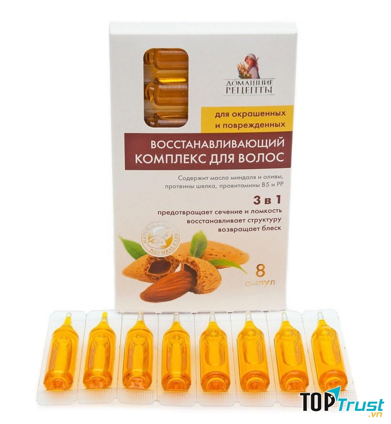 Tinh chất serum phục hồi tóc hư tổn và tóc nhuộm “HOME RECIPES”