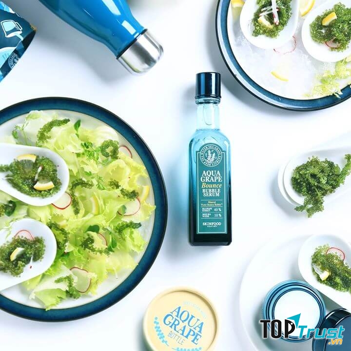Tinh chất SkinFood Aqua Grape Bounce Bubble