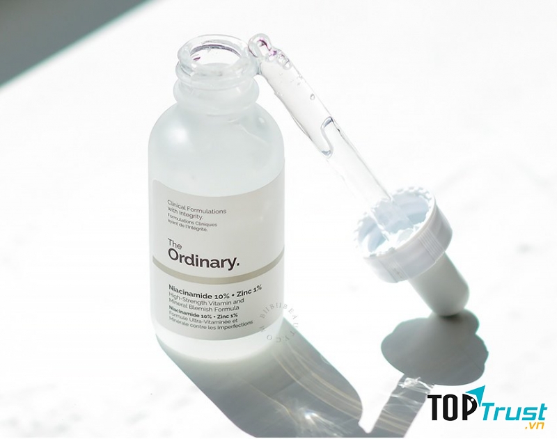 Tinh chất trị mụn và giảm thâm THE ORDINARY NIACINAMIDE 10% + ZINC 1% 30ML