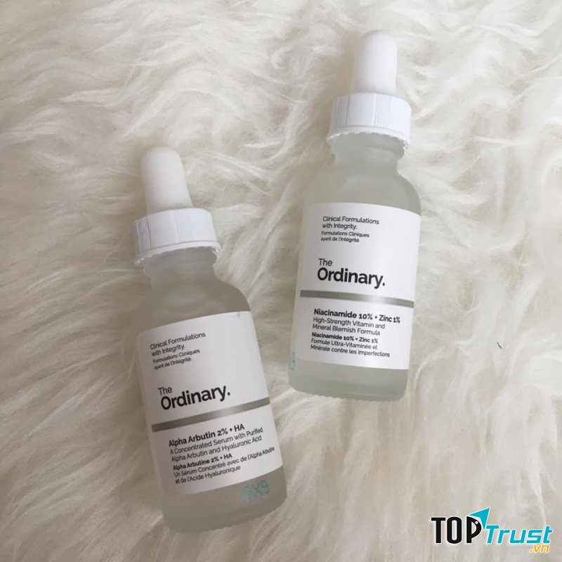 Tinh chất trị mụn và giảm thâm THE ORDINARY NIACINAMIDE 10% + ZINC 1% 30ML