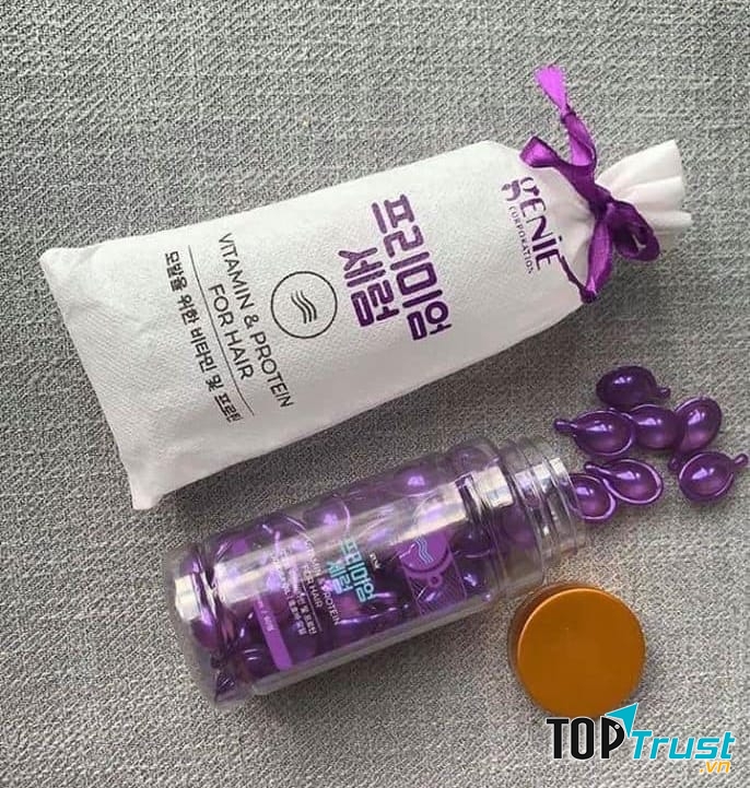 Tinh Dầu Dưỡng Tóc Genie Vitamin Protein For Hair Hàn Quốc