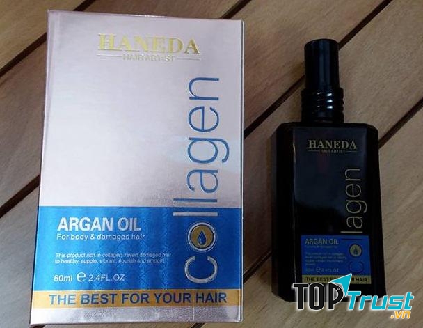Tinh Dầu Dưỡng Tóc Haneda Collagen
