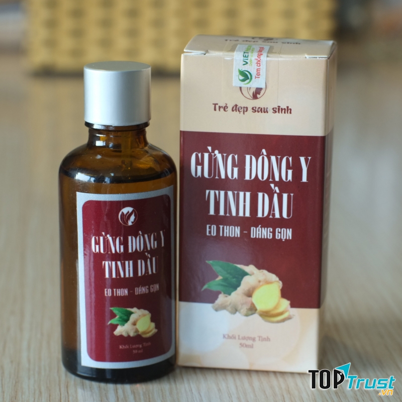Tinh dầu Gừng Đông Y của Trẻ Đẹp Sau Sinh