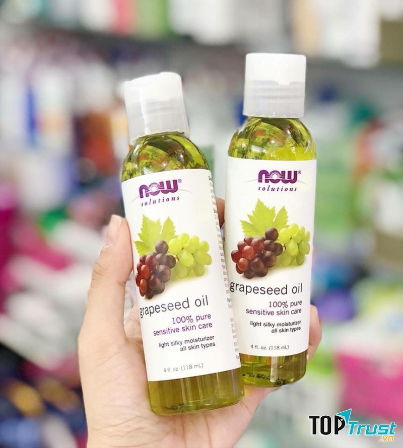 Tinh Dầu Hạt Nho Now Solution Grapeseed Oil