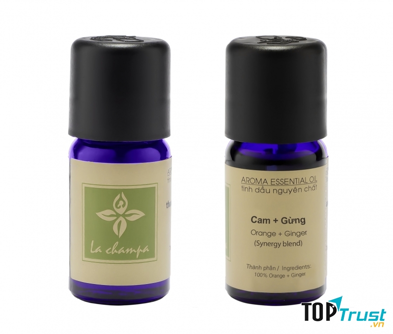 Tinh dầu cam, gừng của Lachampa