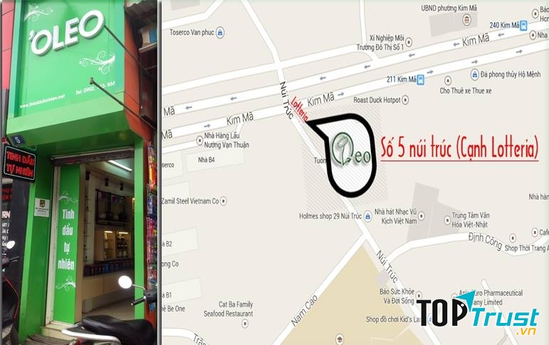 Cửa hàng tinh dầu thiên nhiên Oleo