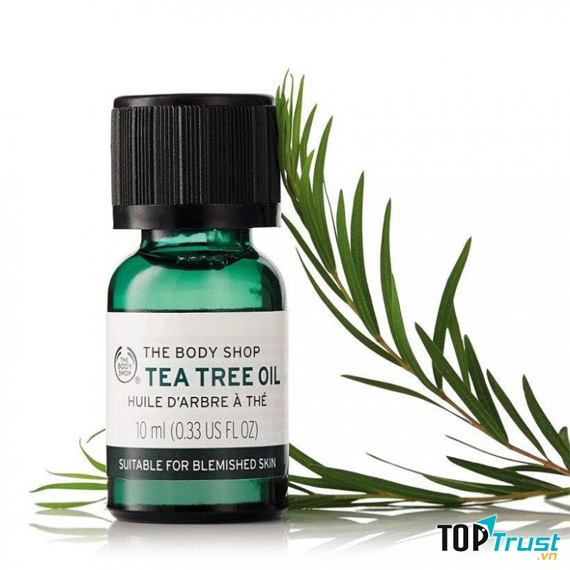 Tinh dầu trà trị mụn tea tree oil của The Body Shop