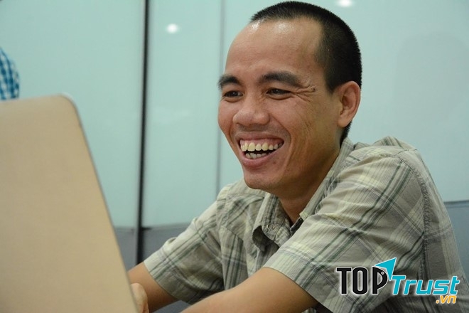 Anh Trần Mạnh Hiệp - admin của diễn đàn Tinh Tế.