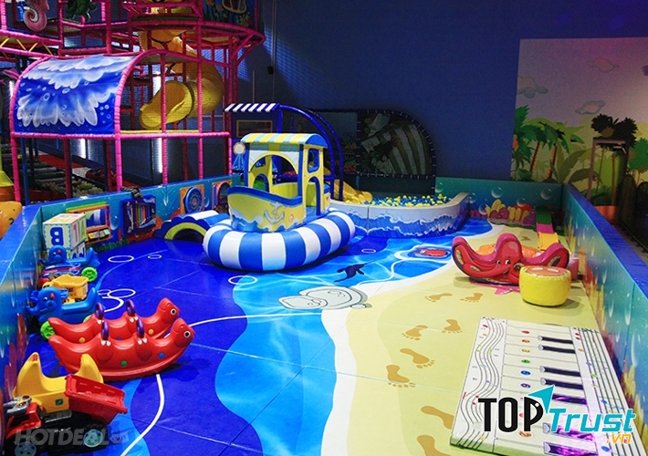 TiniWorld là khu trò chơi kết hợp giữa giáo dục và giải trí