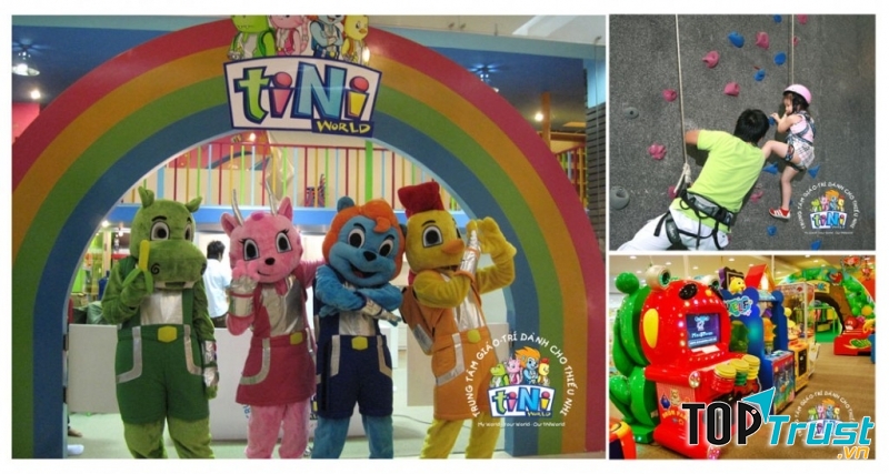 tiNiWorld từ lâu đã quá nổi tiếng với không gian và dịch vụ tổ chức, trang trí tiệc sinh nhật của mình.