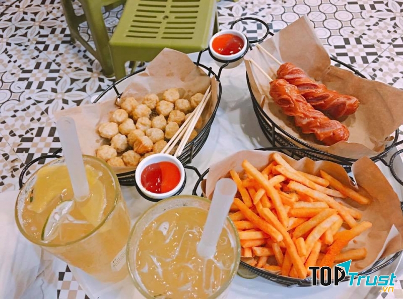 Đồ ăn vặt và đồ uống ngon - bổ - rẻ tại Tmore.