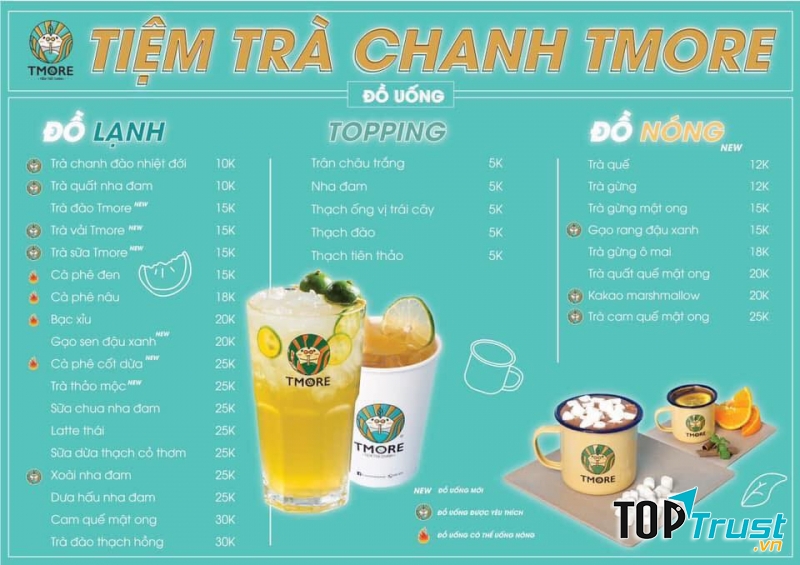 Tmore - Tiệm Trà Chanh Phủ Lý