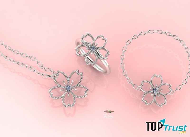 Trang sức bạc đẹp và chất lượng tại Tổ chim Jewelry Design