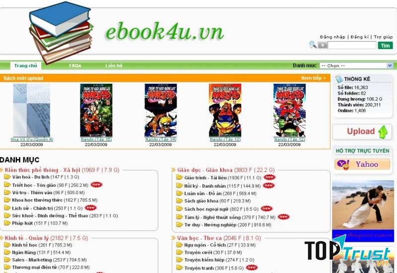 Cung cấp ebook miễn phí