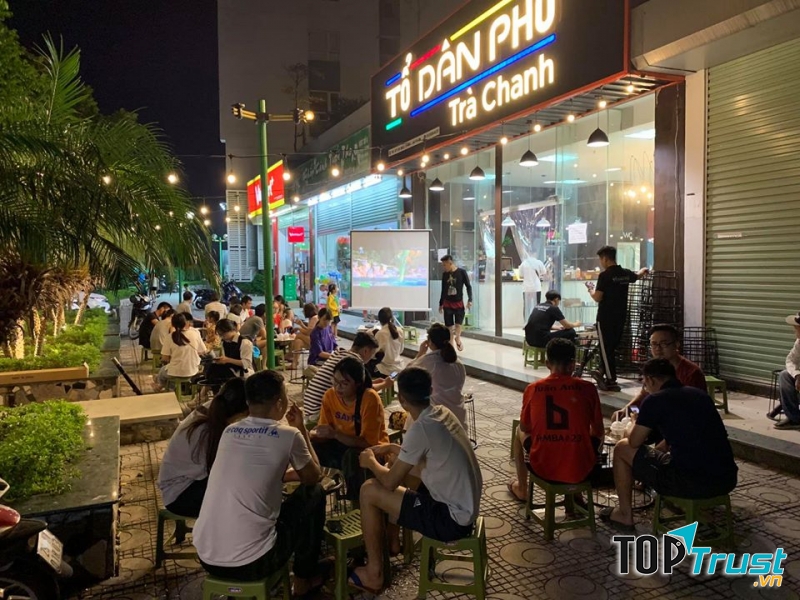 Không gian quán rộng và thoáng