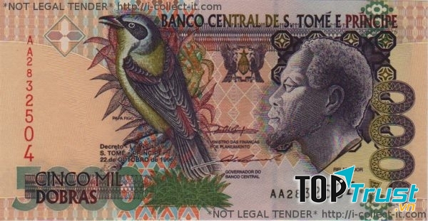 Tờ dobra của Sao Tome & Principe