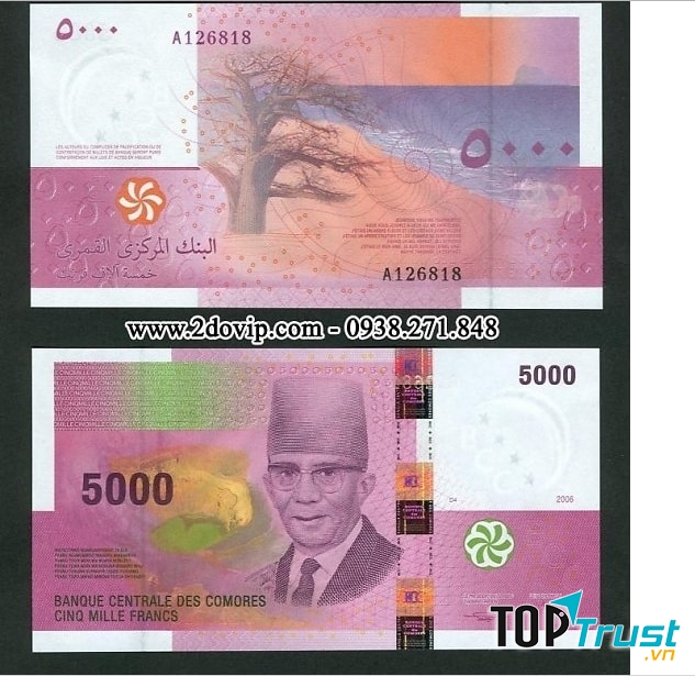 Tờ franc của Comoros