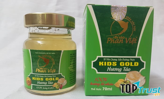 Tổ yến chưng sẵn đường phèn Kids Gold