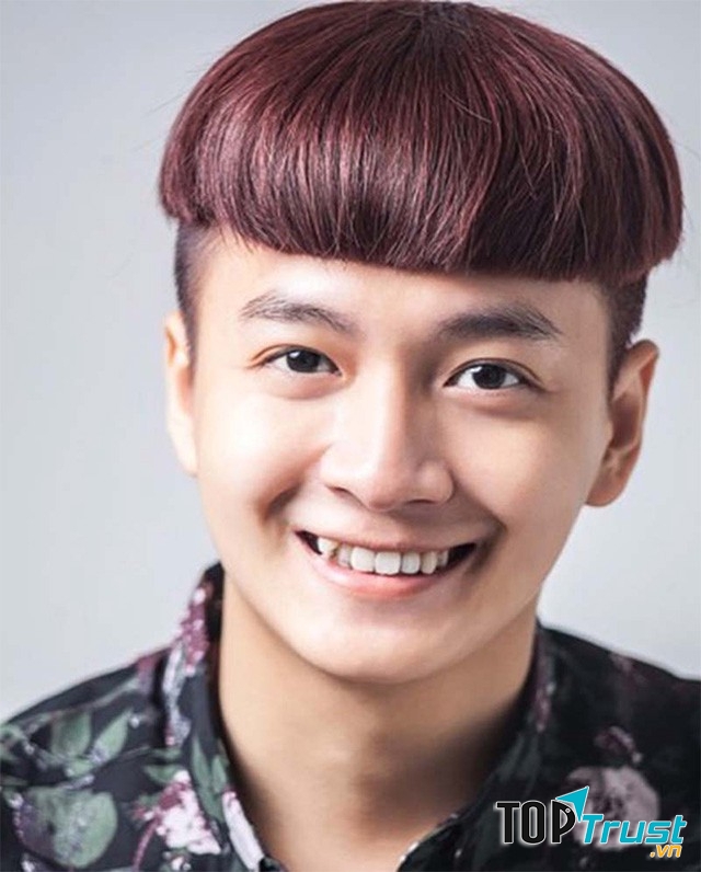 Tóc nam có mái ngố trẻ trung