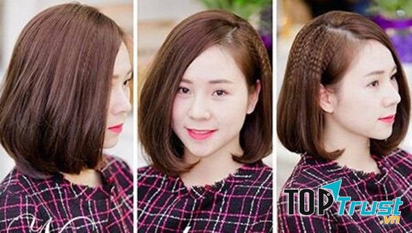 Tóc ngắn dập xù