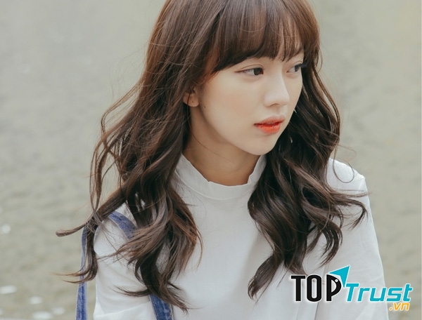 Tóc dài gợn sóng