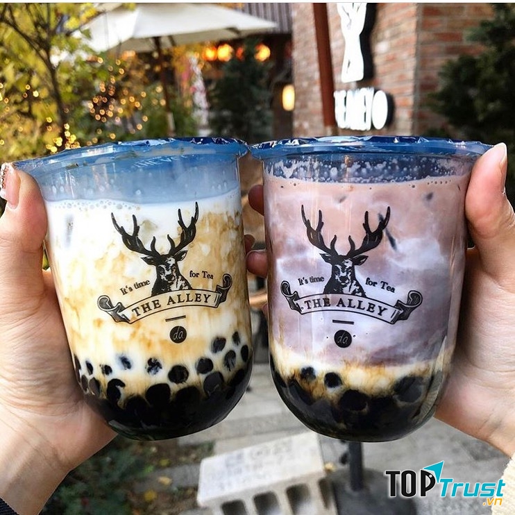 Sữa tươi trân châu đường đen The Alley