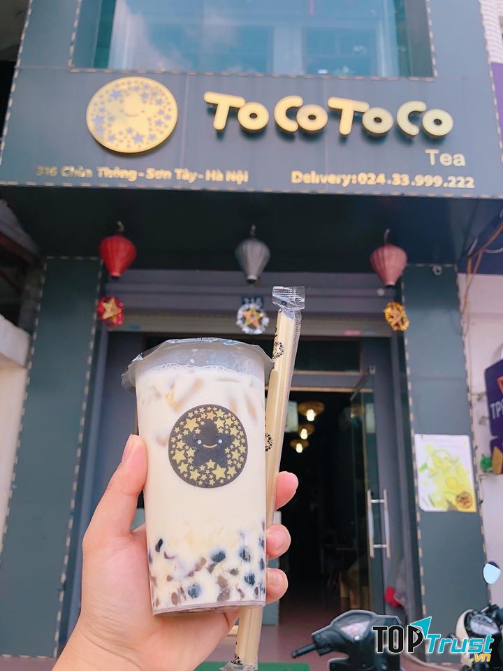 Mặt tiền trà sữa TocoToco