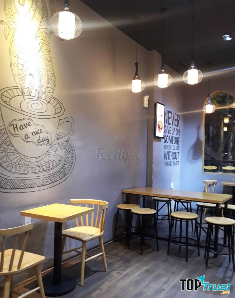 Không gian quán TocoToco Bubble Tea