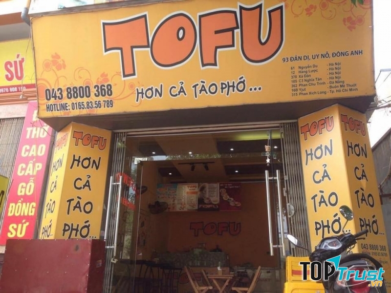 Tofu Đông Anh nhìn từ phía ngoài