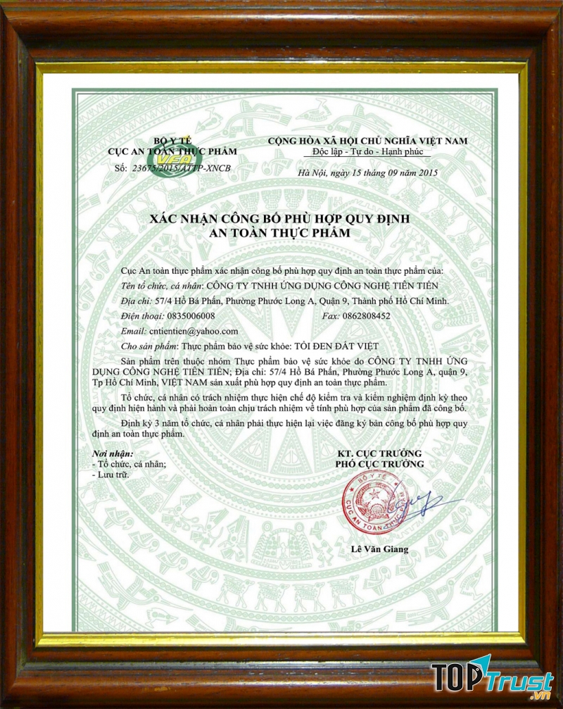 Tỏi đen Đất Việt