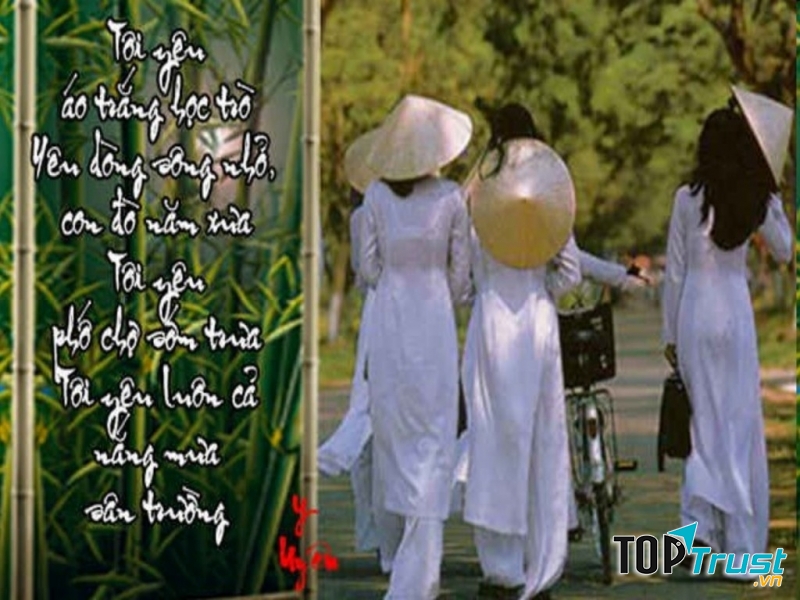 Tôi yêu áo trắng học trò....