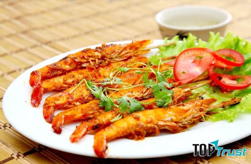 Tôm nước muối ớt là một món ngon hút hồn (Nguồn: Sưu tầm)