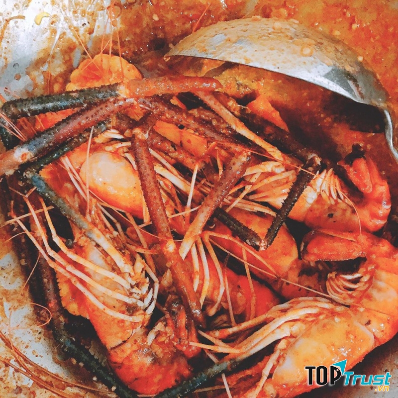 Tôm càng nướng – Ốc Sáu Nở