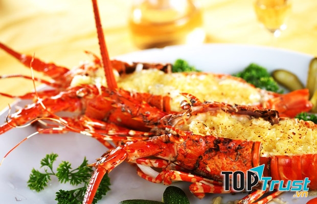 Tôm hùm nướng phô mai
