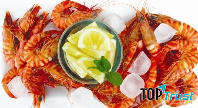 Tôm và vitamin C