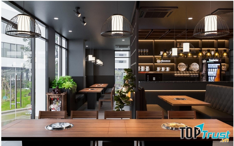 Không gian hiện đại