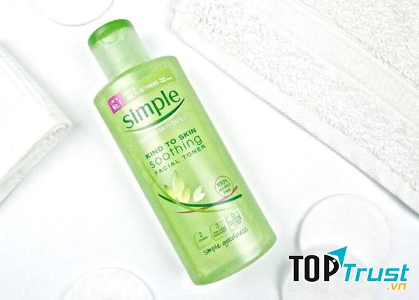 Simple soothing facial