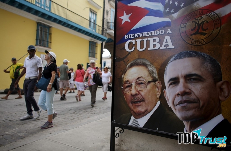 Tổng thống Mỹ Barack Obama đến thăm Cuba