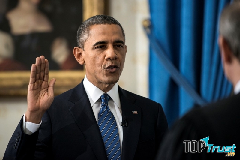 Thời điểm tân tổng thống Mỹ đọc lời tuyên thệ là khoảnh khắc quan trọng nhất